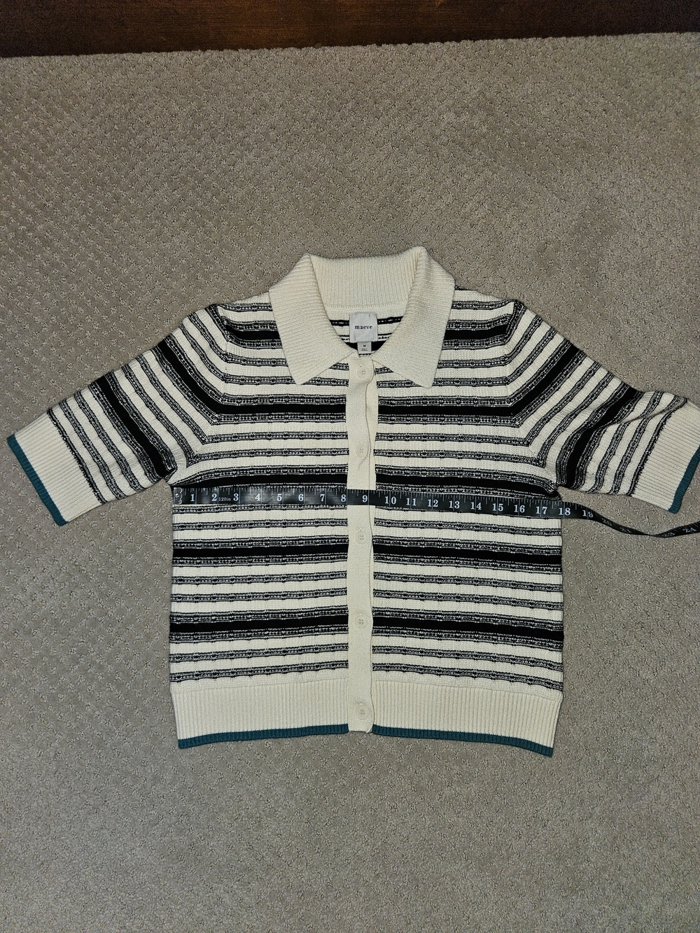 Maeve Kinsley Anthropologie Women's Button Up Cardigan